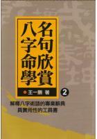 八字命学名句欣赏(二) 王一鹏 武陵 